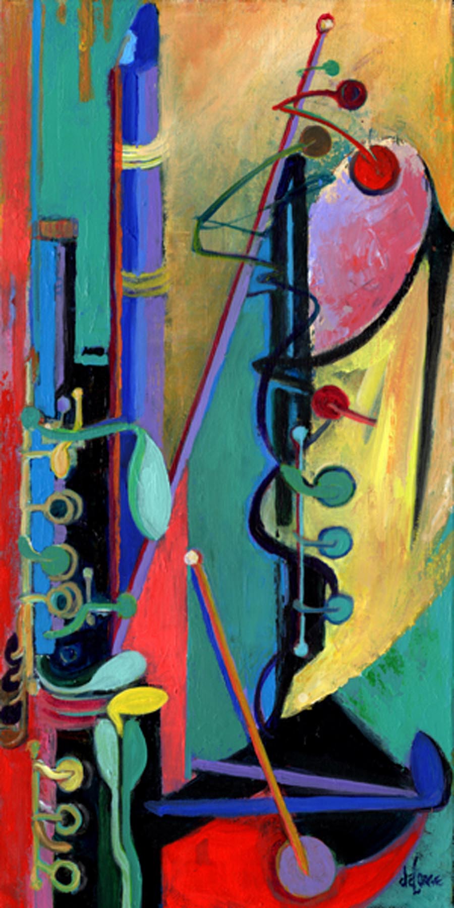 Ann deLorge painting